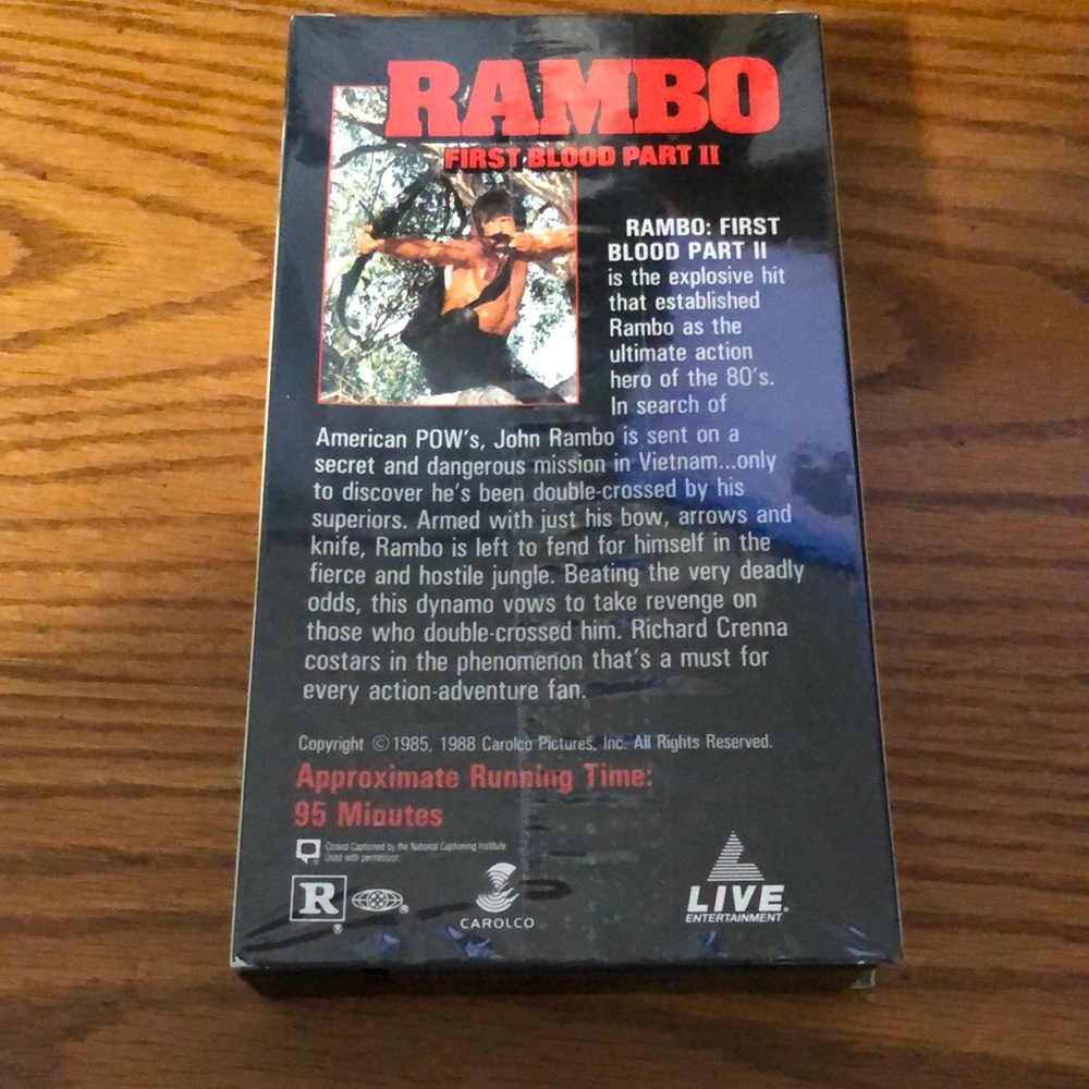 Rambo VHS Collection - Picture 5 of 8